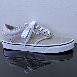 Vans Men's Atwood Low Top Canvas Sneaker in Sophistication Atmosphere / White